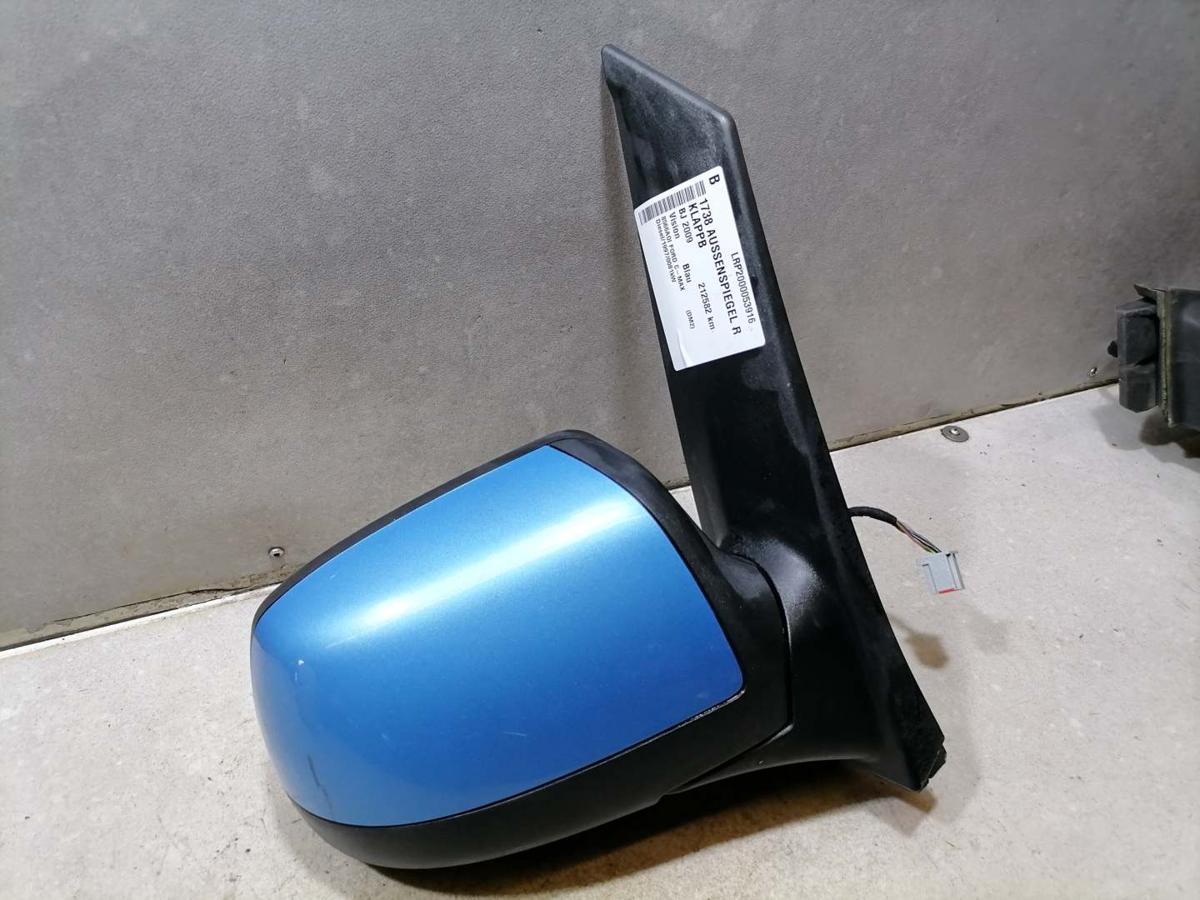Ford Focus C-Max original Außenspiegel rechts elektrisch anklappbar Vision Blau Bj.2009